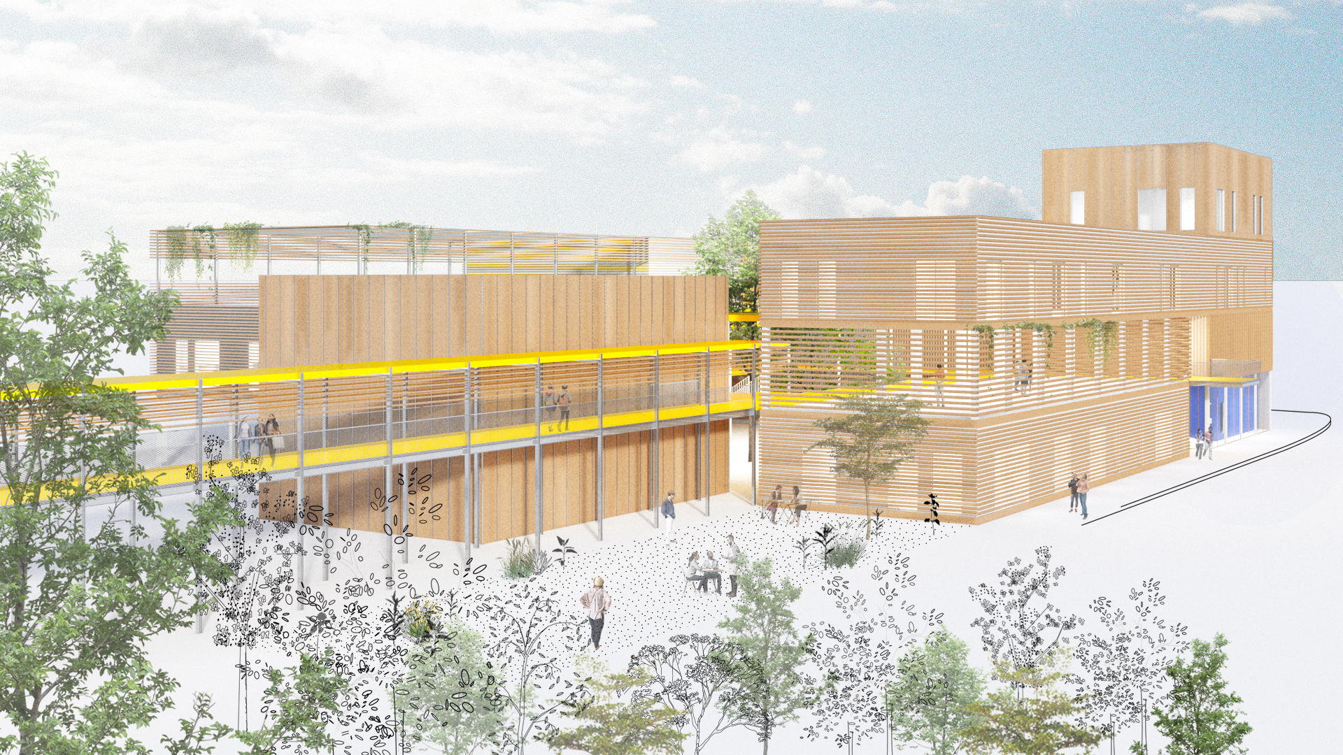 קיסלוב קיי אדריכלים- בי"ס לאוטיסטים ר"ג