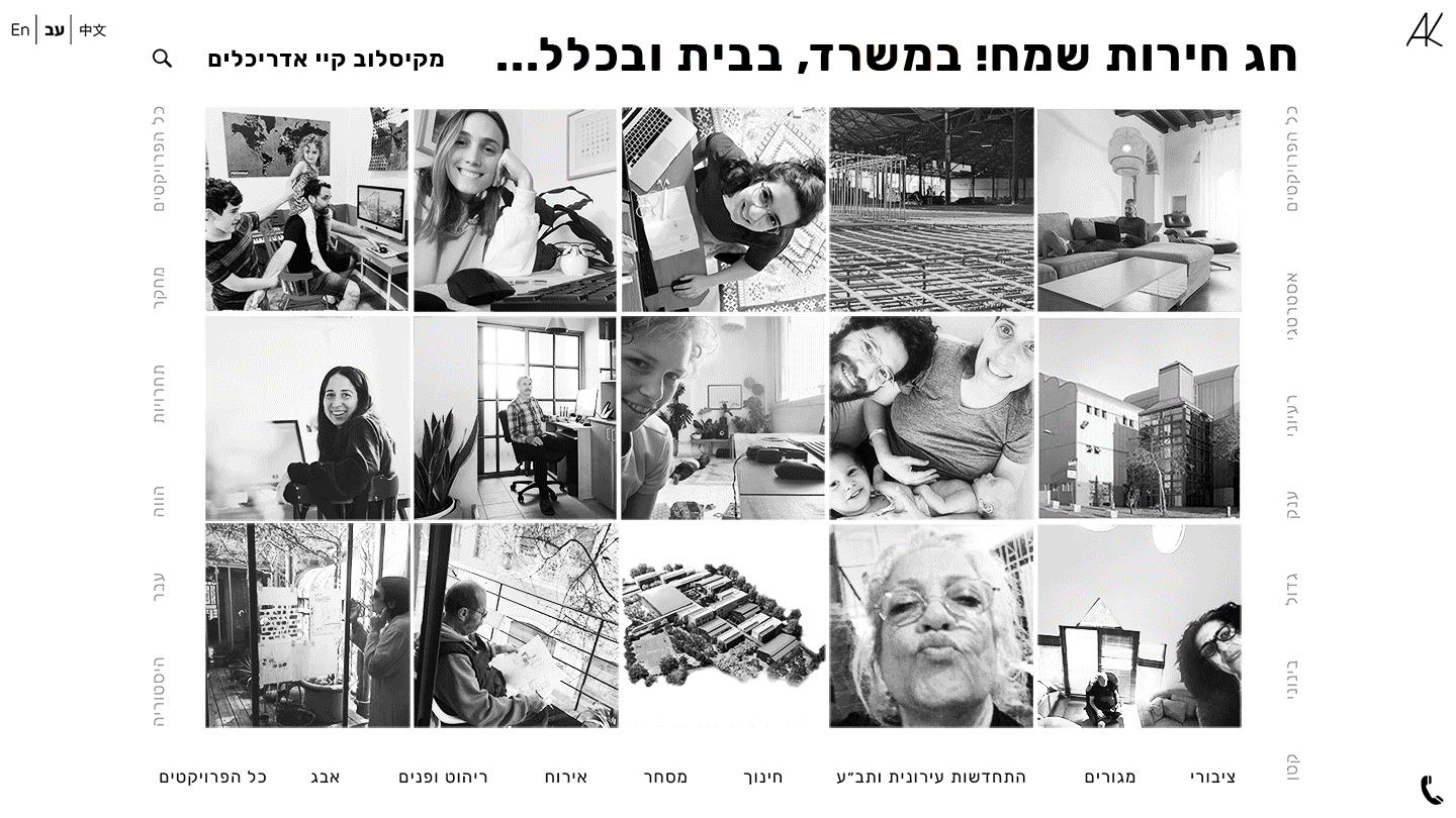 קיסלוב קיי אדריכלים- פסח 2020