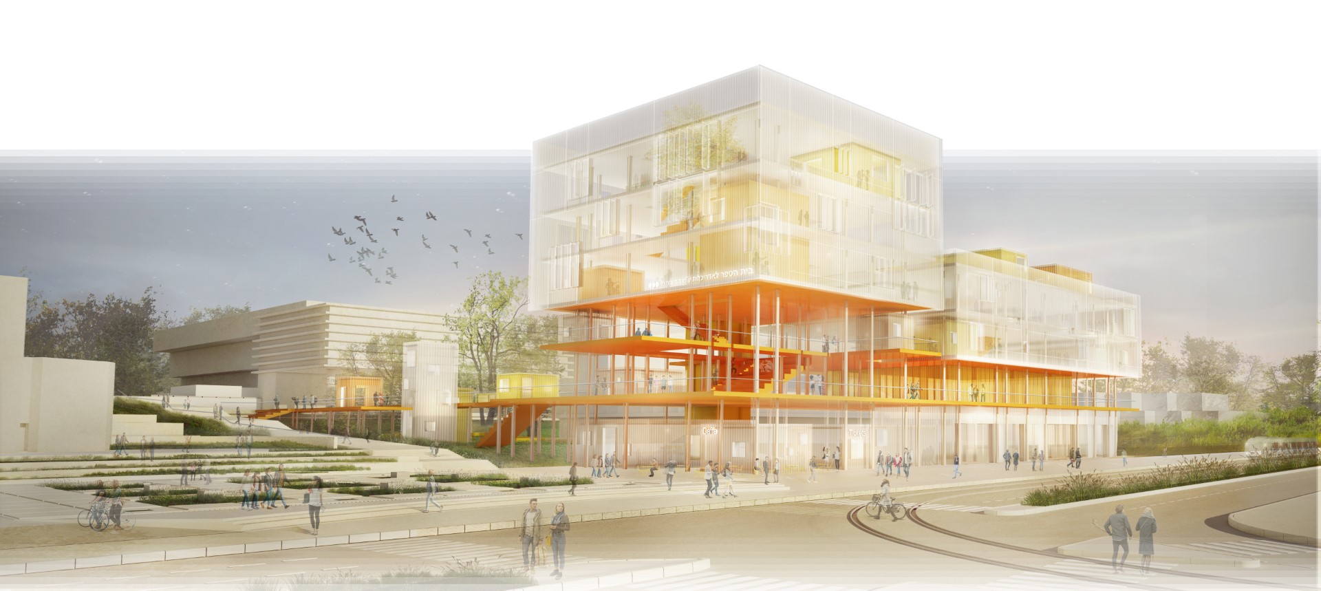 קיסלוב קיי אדריכלים- תחרות ביה"ס לאדריכלות אונ' ת"א