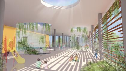 קיסלוב קיי אדריכלים, אשכול גני ילדים רמת גן 